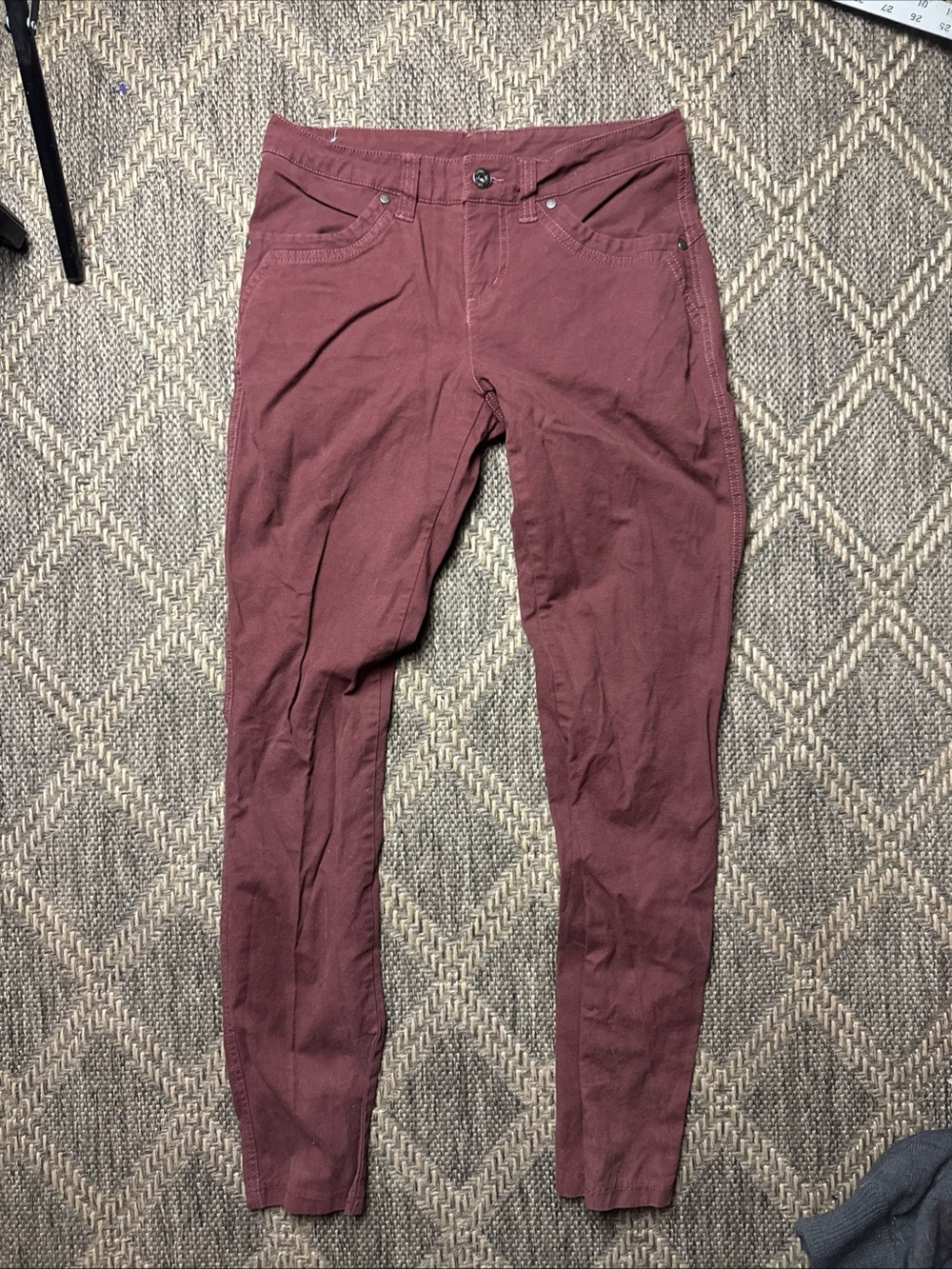 Kuhl Brooke Skinny Pants Red Currant Style# 6284 Size 2R
